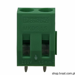 MKDS1,5-2 1715022 Terminal Block 2 Pin THT PHOENIX