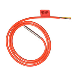 Czujnik Temperatury PT100 5m Przewód Silikonowy 5m IP65