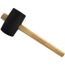 Faithfull FAIRMB24FSC FSC Black Rubber Mallet 24oz