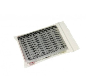 ZESTAW DIOD ZENERA 300 SZT OD 2,0V DO 39V 0,5W