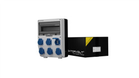 Rozdzielnica Budowlana Td 6X230v Gniazda Mennekes Doktorvolt 0571