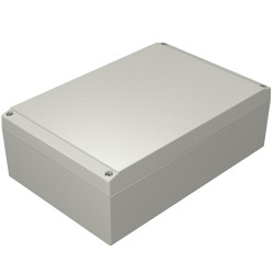 Obudowa Aluminium odlewane szerokość zew. 160 mm długość zew. 240 mm wys. zew. 240 mm Rose IP66 Szary