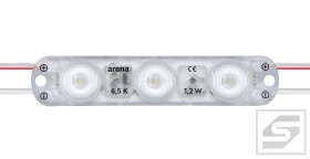 Moduł LED ARENA LENS HE SAMSUNG 12V DC;2835;6500K;1.08W/90mA;130lm;IP65