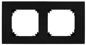 SANTRA ramka podwójna czarny 4172-09