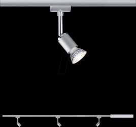 95463 URail Pure II rail spotlight basic set, GU10, max. 3x10 W, chrom