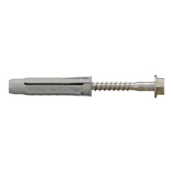 Kołek uniwersalny wkręt łeb sześciok (klucz 17) 10/6x80 bag (5) 1/12/72 STALCO PERFECT BRXK1060080