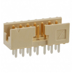 Amphenol ICC 98414-G06-14LF Shrouded Header Male 14P Vert Double Row