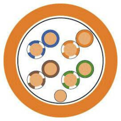 Przewód sieciowy LAPP 2170952/1000, 1000 m, pomarańczowy