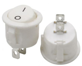 Przełącznik kołyskowy XW-602 (SMRS) 6A 250V ON-OFF 20mm