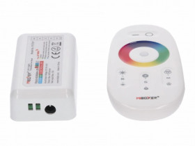 Sterownik MiLight RGBW 12-24V 6/10A + pilot RF FUT027 kpl.