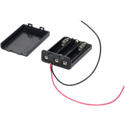 Comfortable SBH431A Enclosed Battery Box 3 x AAA