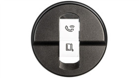 Celiane Plakietka Do Gniazd Pojedynczych Rj45 Grafit 067951