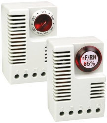 Higrostat, Z regulacją, 40 → 90%RH, 120 V AC