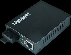 LWC 10/100 SM60 SC Media converter 100Base-LX singlemode, SC, 60 km