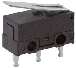 ZF DGE3-E7LC Mikroprzełącznik 125 V/AC 3 A 1 x wł/(wł) IP40 (przełącznik), IP00 (styki) chwilowy 1 szt.