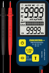 PAN POCKETMETER Multimeter, digital, 300 V, TRMS