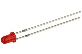Dioda LED; FYL-3014SRD1A; 3mm; czerwony; Światłość: 80mcd; 45°; dyfuzyjna; wypukła; 1,7÷2,5V; 20mA; 640÷650nm; przewlekany (THT)