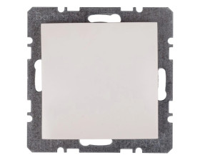 Berker/B.Kwadrat Zaślepka z elementem centralnym śnieżnobiała S.1/B.3/B.7 Glas 10098989