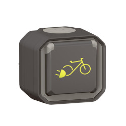 Włącznik światła, 10A, 250V, 1-biegunowy, IP55 Plexo, Legrand