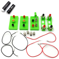 Zestaw edukacyjny do nauki XL elektroniki i budowy obwodów elektryczny