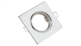 Oprawa Sufitowa Ruchoma Opin Goldlux Kwadrat Stal Chrom