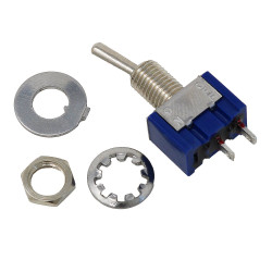 SPST ON-OFF Latching Miniature Toggle Switch