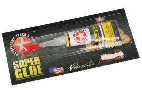 Klej; błyskawiczny; cyjanoakrylowy; SuperGlue; 2g; tubka; płyn