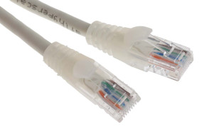 Kabel Ethernet Cat5e długość 1m Z zakończeniem RS PRO PVC średnica 5.5mm