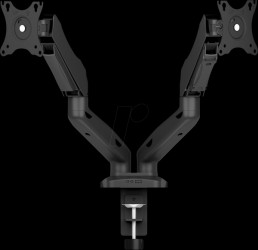 61074 Monitor mount, 2 displays up to 32", desk mount