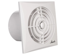 Wentylator wyciągowy fi 100 8W 102m3/h 230V IPX4 biały wył. czasowy SILENCE WZ100T