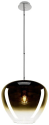 Lampa sufitowa, podwieszana SLV PANTILO CONVEX 40 1007877 E-27 chrom