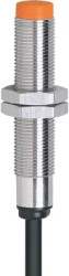 Inductive sensor, PNP/NPN, flush mounting M12, not flush, 1 Form A (N/O), 55 V (DC), 400 mA, IF5804