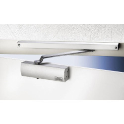 Burg Wächter 18520 Door Closer Silver with Guide Rail GTS 514 S