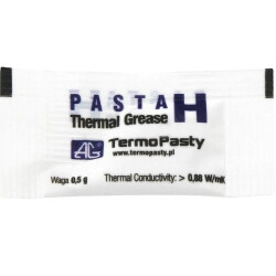 Pasta termoprzewodząca silikonowa H saszetka 0,5g AG TermoPasty