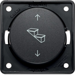 Integro Łącznik przyciskowy odwracający polaryzację z nadrukiem stopni i strzałek antracyt mat 936972505