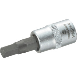 Toolcraft 1/4&quot; Drive Socket With Inner Hex Bit 5mm