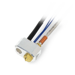Głowica hotend do Nextrudera z dyszą mosiężną 0,4mm do drukarek 3D Prusa MK4, XL, MK3.9, MK4S oraz CORE One - zmontowana