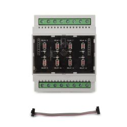 DIN-rail extension relay card
