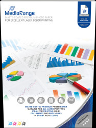 MRINK106 DIN A4, photo paper, matte-coated, 120 g/m², 100 sheets
