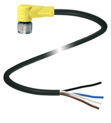 Pepperl+Fuchs 254643 Złącze konfekcjonowane czujnika/aktuatora 5 m Ilość pinów: 4 1 szt.