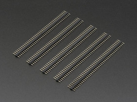 Adafruit 2mm Pitch 40-Pin Break-apart Male Headers - Pack of 5
