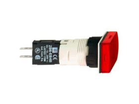 Lampka sygnalizacyjna czerwona LED 12...24V prostokątny XB6DV4BB SCHNEIDER ELECTRIC