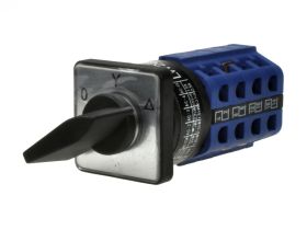 Przełącznik; krzywkowy; obrotowy; LW26-10-M0-F/3P 0YD; 3 pozycje; OFF-ON-ON; 60°; bistabilny; na panel; 3 tory; 4 warstwy; śrubo