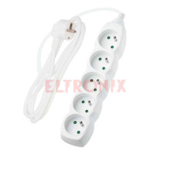 PRZEDŁUŻACZ SIECIOWY PP40N 1.5M 5GN Z UZIOMEM