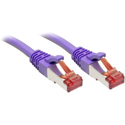 LINDY 47823 RJ45 Patch Cable CAT 6 S/FTP 1.5m Violet Snagless 1pc