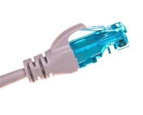 Kabel krosowy (Patch Cord) U/UTP kat.5e szary 10m DK-1512-100