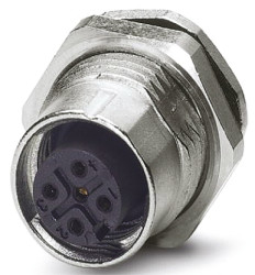 Złącze wielostykowe przemysłowe 5-pinowe M12 Montaż w przegrodzie Gniazdo Phoenix Contact
