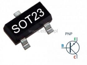 BCW 61C PNP 32V 100mA 0,25W 100MHz SOT23