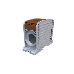 Złączka szynowa gwintowa STB 300 Al/Cu 87910 brązowa 81301015 SIMBLOCK Simet