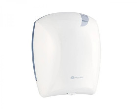 Pojemnik na papier lub ręczniki w roli CENTER PULL biały ABS BJB702